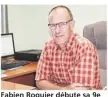  ??  ?? Fabien Roquier débute sa 9e rentrée..