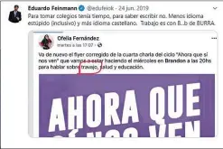  ??  ?? CIMA. Eduardo Feinmann lidera en su horario. Más de una vez tuvo fuertes peleas con Ofelia Fernández.