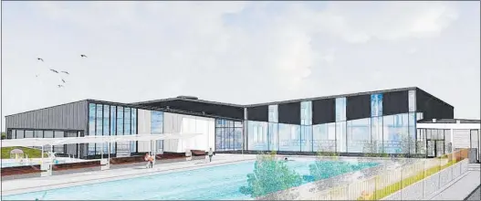  ??  ?? Concept of new Cambridge Pool.