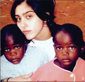  ??  ?? My new sisters: Madonna’s daughter Lourdes with Stella and Esther