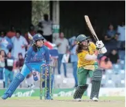  ?? Picture: MICHAEL SHEEHAN/GALLO IMAGES ?? GAME PLAN: SA’s Chloe Tryon has recovered from a groin injury and has been included in the white ball squad for the Proteas Women’s tour of Australia