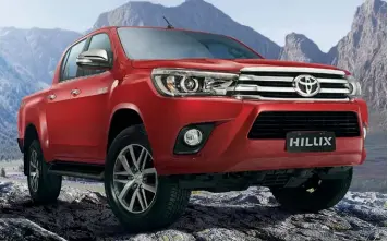  ??  ?? Hilux fue el vehículo más vendido del mercado argentino durante 2016. Se produce en la planta de Zárate, junto al SUV SW4.