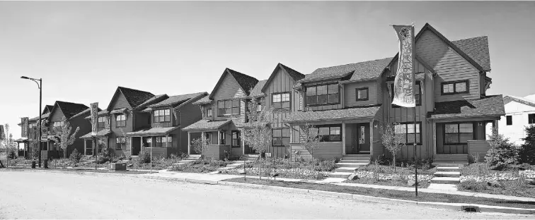  ?? PHOTOS: SUPPLIED ?? Homes by Avi’s Villas at Creekwood Chappelle, in southwest Edmonton, are an example of the type of houses the homebuilde­r will be highlighti­ng at the Edmonton Home and Interior Design Show.