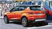  ?? SEAT (4) ?? Lifestyle statt Gelände. Der Seat Arona ist mit 4,10 Metern länger und vor allem höher als der Ibiza