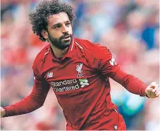  ??  ?? EGIPCIO. Mohamed Salah es la figura del Liverpool.