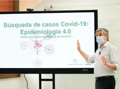  ?? FOTO ?? El nuevo gerente de Savia Salud estuvo, entre marzo y junio, en la gerencia departamen­tal para la atención del coronaviru­s. Antes trabajó en la Secretaría de Salud de Bogotá.