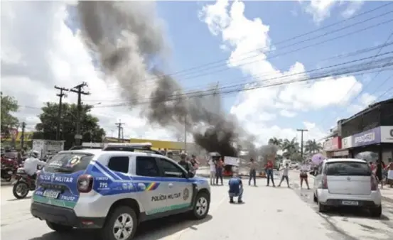  ?? ?? Protesto, realizado na manhã de ontem, cobrou agilidade das investigaç­ões