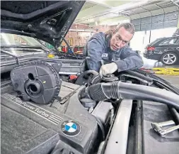  ?? ELAINE THOMPSON/THE ASSOCIATED PRESS FILE PHOTO ?? When repair costs start to exceed the vehicle’s value or one year of monthly payments on a replacemen­t, it’s time to break up, according to some experts.