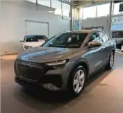  ?? ?? NY OG OPPGRADERT: Audi Q4 e-tron hos Gromstad Auto.