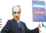  ??  ?? A protester wearing a mask of Israel’s Prime Minister Benjamin Netanyahu joins demonstrat­ions in Tel Aviv.