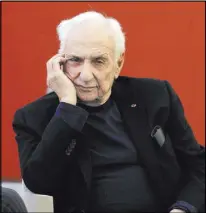  ?? Internatio­nal Market Centers ?? Architect Frank Gehry received Las Vegas Market’s 2018 Design Icon for his innovative work.