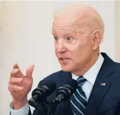  ?? JIM WATSON/GETTY-AFP ?? President Joe Biden stressed diversity in making public his judicial selections Tuesday. The candidates must be confirmed by the Senate.