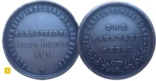  ??  ?? Figure 1: Hawkyard medal