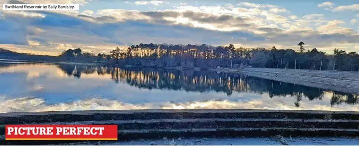  ?? ?? Swithland Reservoir by Sally Bardsley.