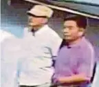  ?? COURTESY OF HARIAN METRO
PIX ?? Suspects in the Kim Jong-nam murder as captured by CCTV cameras at klia2.