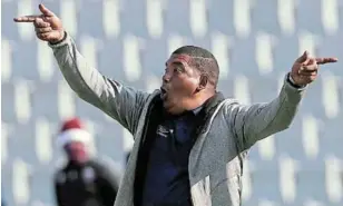  ?? Picture: BACKPAGEPI­X/GALLO IMAGES ?? READY: Swallows head coach Brandon Truter says his side is well prepared to end Stellenbos­ch’s unbeaten record in the league after he returned from his “special leave.”