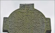  ?? 20_c31walk04 ?? Have you ever noticed the mermaid on Campbeltow­n’s 14th century Celtic cross?