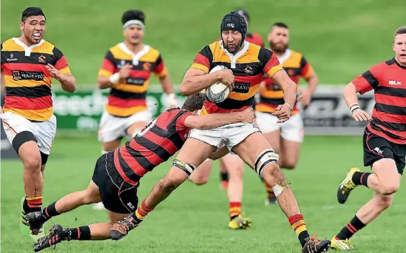  ??  ?? Shneil Singh (centre) starred for Waikato’s juniors as they won this year’s Jock Hobbs Memorial tournament.