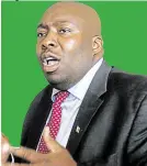  ??  ?? Mr Saviour Kasukuwere