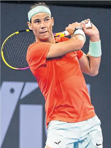  ?? Year. ?? BOWING OUT: Rafael Nadal has been plagued by injuries and plans to retire this