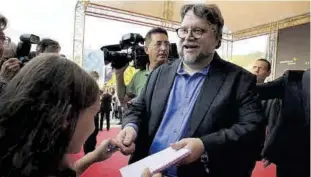  ?? Elisenda Pons ?? Guillermo del Toro, el 2017, abans de presentar a l’Auditori ‘La forma del agua’.