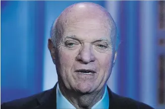  ?? CANADIAN PRESS FILE PHOTO ?? Lou Lamoriello moved quickly to shake up the New York Islanders by naming himself the team’s new GM.
