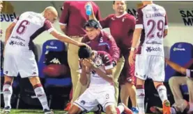  ??  ?? En la última visita morada al Rosabal Cordero, durante la final del Clausura 2018, Yostin Salinas (3) anotó un gol valioso para la S.