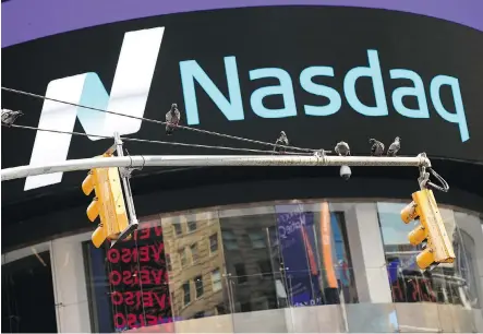 ?? AFP/GETTY IMAGES ?? Gaining a listing on Nasdaq should make Cronos Group Inc. more attractive to U.S. investors looking to play the cannabis legalizati­on boom and also give the company easier access to capital.