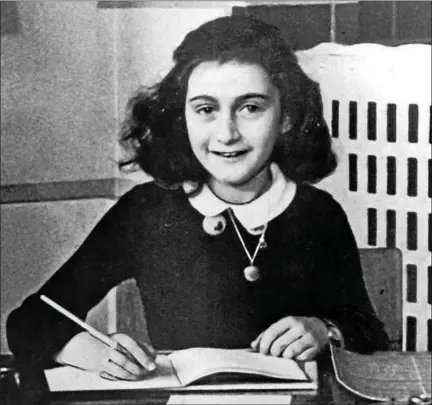  ?? PHOTO SUBMITTED BY TIFERET BET ISRAEL ?? Anne Frank