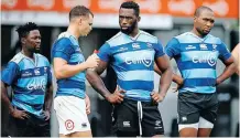  ?? STEVE HAAG SPORTS via BackpagePi­x ?? SIYA Kolisi will make his Sharks debut against the Bulls today, but Curwin Bosch is out with a thumb injury. |