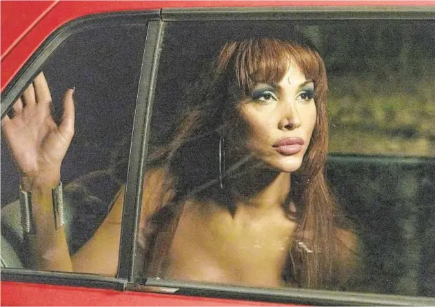  ?? ATRESMEDIA/HBO MAX ?? Daniela Santiago as Cristina Ortiz, aka la Veneno, beloved transgende­r icon of the 1990s.