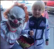  ?? Brush Area Chamber of Commerce / Courtesy photo ?? Brush Area Chamber of Commerce hosted a Halloween Trick or Treat Street on Oct. 30, 2020. The same thing will happen from 4 to 6 p.m. this Friday, Oct. 29, at various businesses.