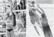  ??  ?? Beach volleyball, a Brazilian specialty, has been an official Olympic sport since 1996.