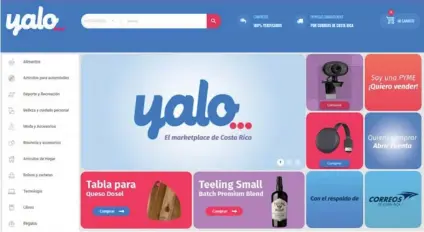  ?? ARCHIVO EF ?? Correos de Costa Rica venía preparando el ‘marketplac­e’ Yalo desde principios de año 2020.