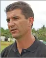  ??  ?? Fiji Airways Fijian 7s head coach Gareth Baber.