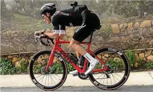  ?? Foto: Tudor Pro Cycling ?? Luc Wirtgen kann sich in den kommenden Wochen bei einigen Etappenren­nen in Szene setzen.