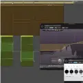  ??  ?? We move each chord later, so that the long reversed build-up is preserved but the high notes are omitted from each chord. We then pan each so they move from one side to another under the original piano part, add a touch of EQ and reverb and short fades to remove any clicks.