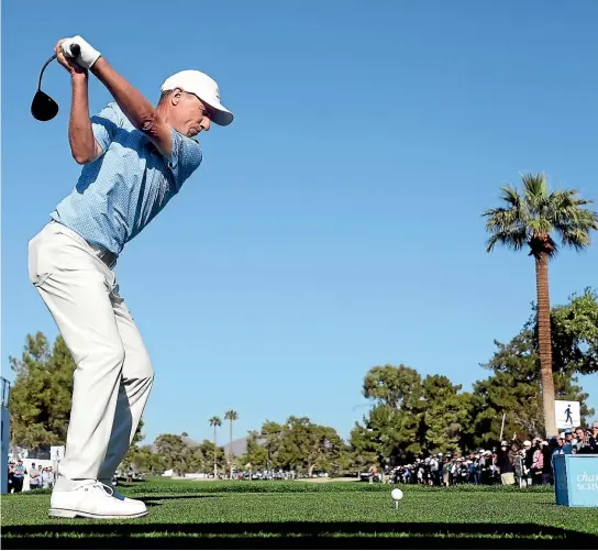  ?? GETTY IMAGES ?? It has been a blue-sky year for Steven Alker on the Champions Tour, the once battling Kiwi topping the money list ahead of some of the biggest names in the sport.