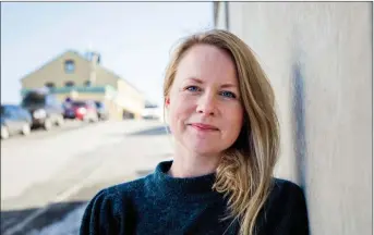  ??  ?? Amy Brox Webber redegjør for hva som er prioritet for SV. (Foto: Finnmark SV)