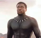  ?? MARVEL STUDIOS/DISNEY ?? Chadwick Boseman in a scene from “Black Panther.”