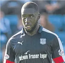  ??  ?? Dundee defender Kevin Gomis is back from suspension.