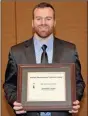  ?? Contribute­d ?? Jeremiah Cooper, program director and instructor of Welding and Joining Technology, is Georgia Northweste­rn Technical College’s 2021 Rick Perkins Instructor of the Year.
