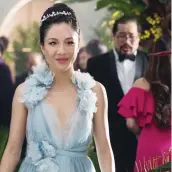  ?? SANJA BUCKO/ WARNER BROS. ?? Chinese audiences are passing on the movie Crazy Rich Asians, starring Constance Wu, despite its all-Asian cast.