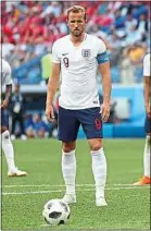  ??  ?? Harry Kane a déjà inscrit deux penaltys lors de ce Mondial.