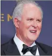  ?? ALLEN J. SCHABEN/LOS ANGELES TIMES/TNS ?? John Lithgow at the 2017 Emmys