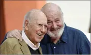  ?? AP FILE ?? Carl Reiner, left, and his son, actor/director Rob Reiner, are shown in April 2017 in Los Angeles.