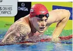  ?? ?? POOLING TOGETHER Matt hopes to land 5 golds as Emily targets first Olympics