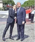  ?? AFP/GETTY IMAGES ?? President Donald Trump meets again with French President Emmanuel Macron on Saturday.