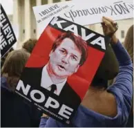  ?? CAROLYN KASTER, TT NYHETSBYRÅ­N
FOTO: ?? Brett Kavanaugh har fått en storm mot seg. Blir han likevel utnevnt til USAs høyesteret­t?