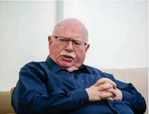  ?? (Yonatan Sindel/Flash90) ?? MICHAEL STEINHARDT, a co-founder of Birthright, writes in a new book: ‘On the whole, we are not fired up. We are not in love. We are not, as a community, showing courage or creativity or heroism.’